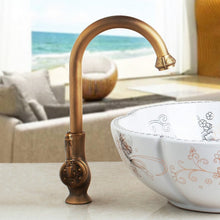 Load image into Gallery viewer, Antique Bathroom faucet  with the most intricate designs
