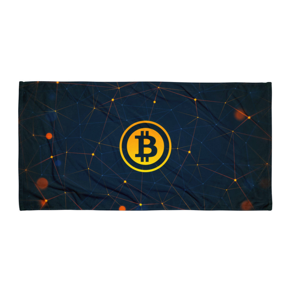 Bitcoin King Towel
